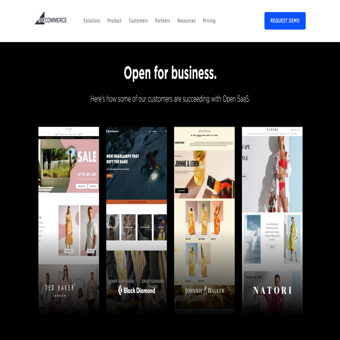 BigCommerce website builder