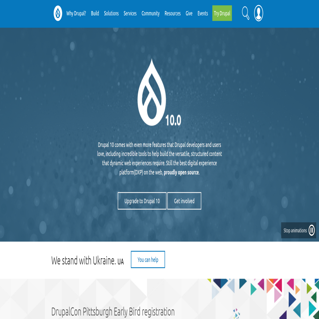 Drupal website builder